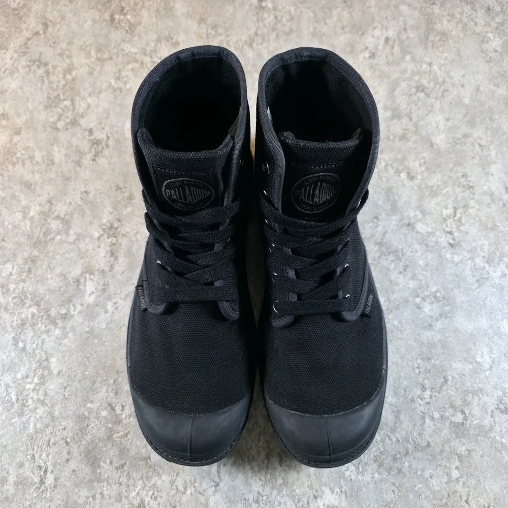 Palladium Men's Pampa Hi Boot Triple Black 02352-060 Size 8